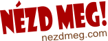 A NezdMeg.com weboldal logója